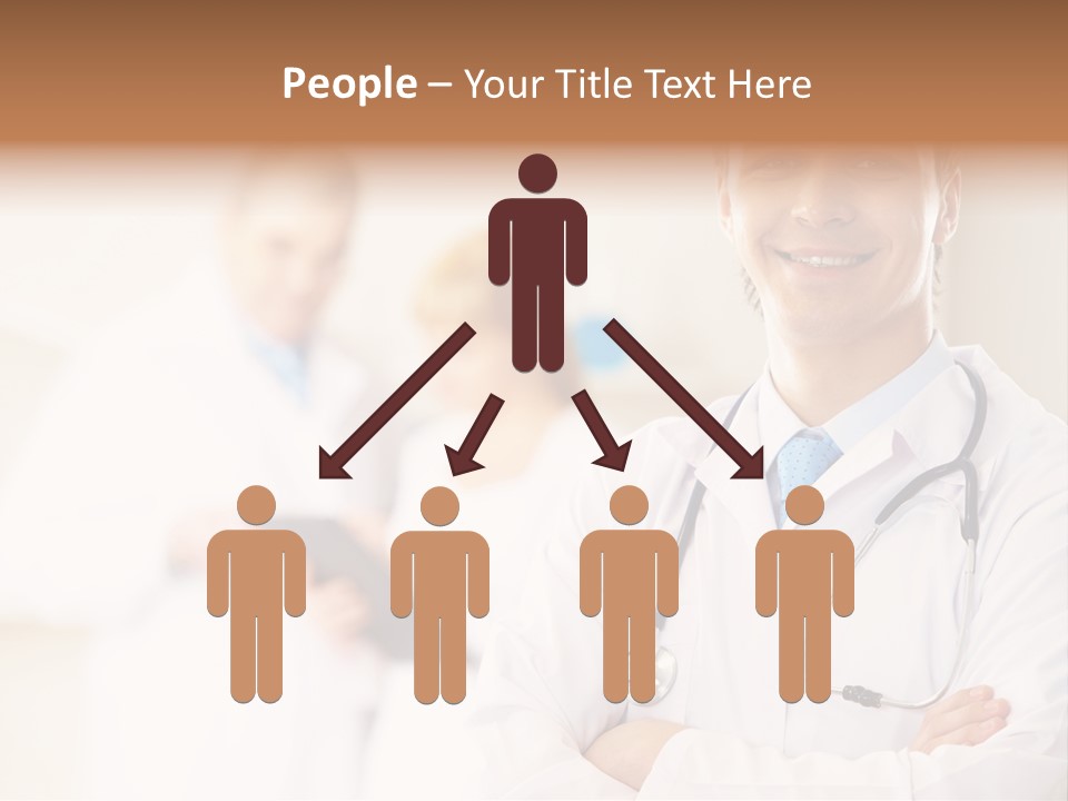 Medic Blue Collar PowerPoint Template