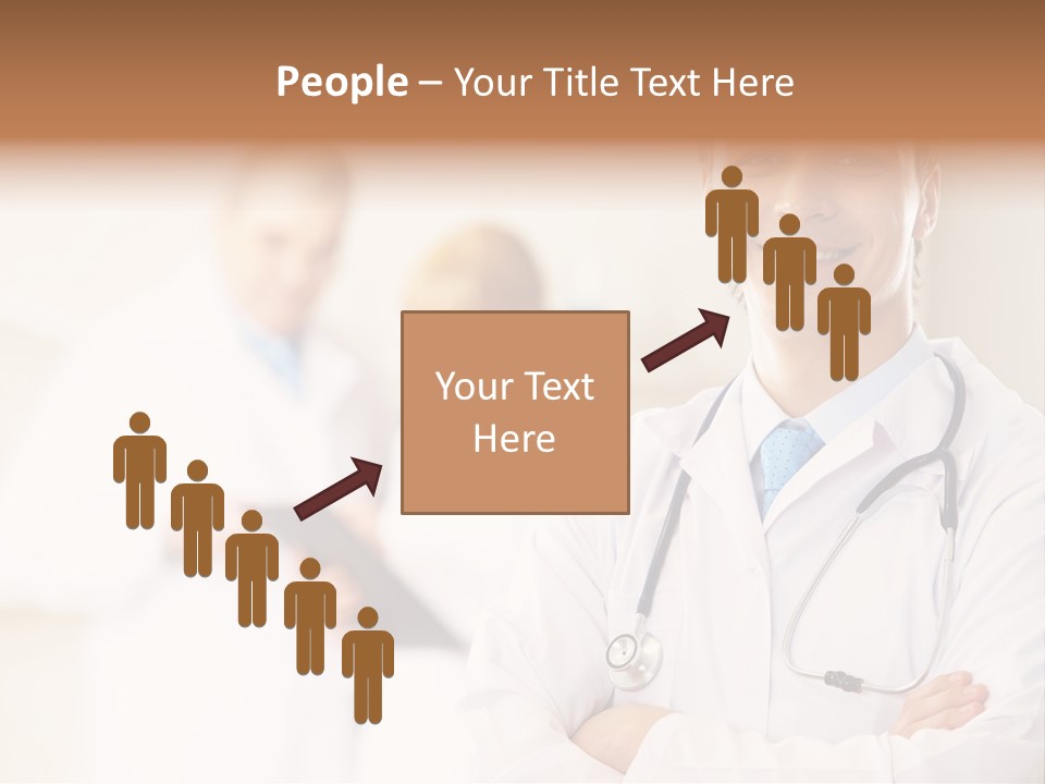 Medic Blue Collar PowerPoint Template