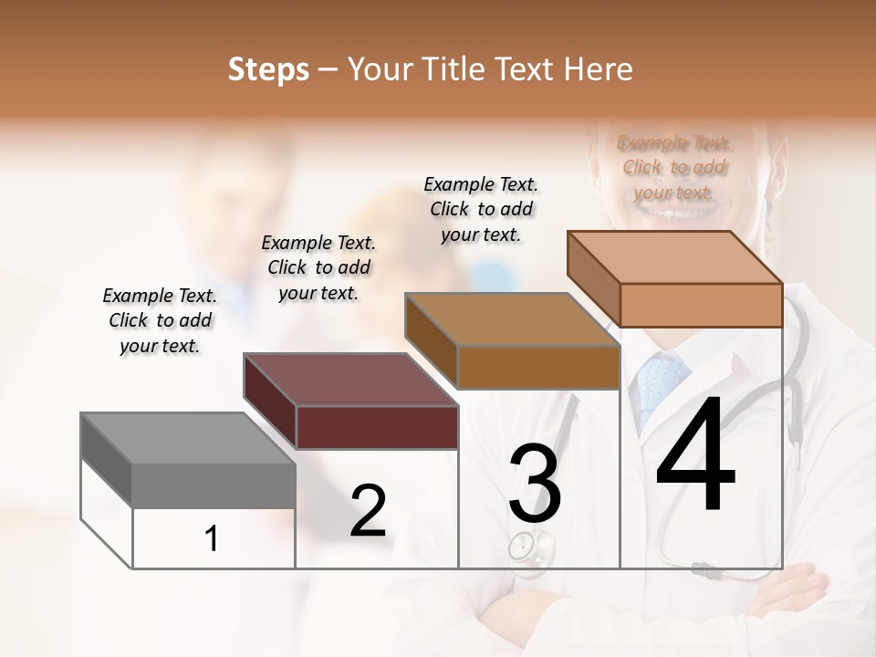 Medic Blue Collar PowerPoint Template