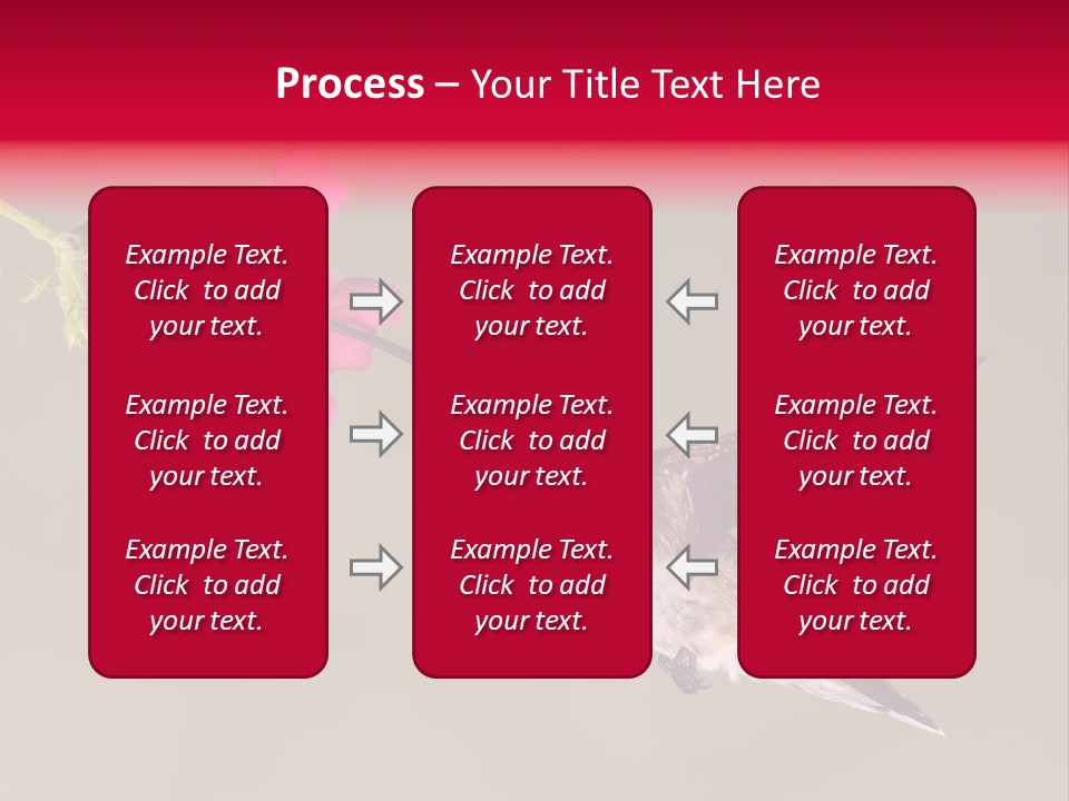Fauna Hover Ruby PowerPoint Template