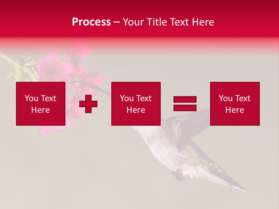 Fauna Hover Ruby PowerPoint Template
