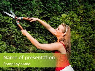 Trim Outdoor  PowerPoint Template