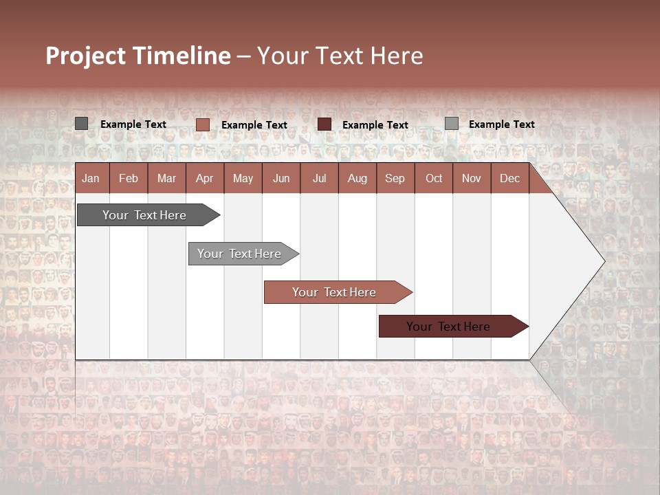 Symbol East Brushy PowerPoint Template