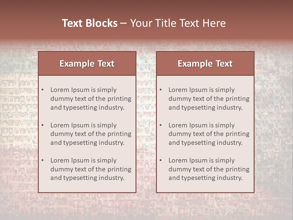 Symbol East Brushy PowerPoint Template