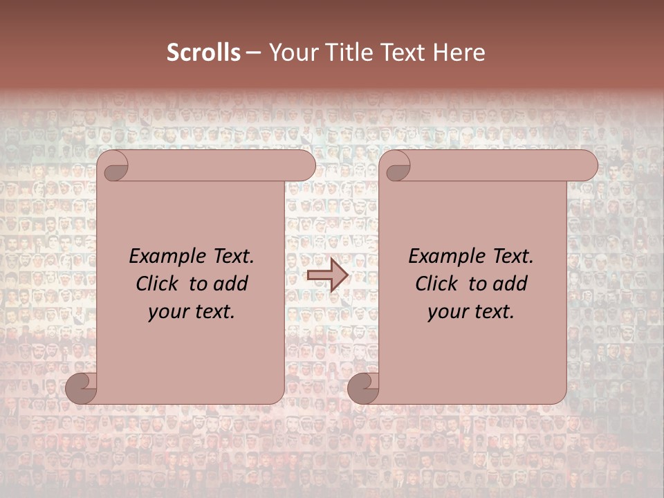 Symbol East Brushy PowerPoint Template