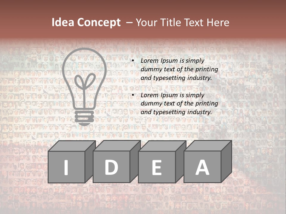 Symbol East Brushy PowerPoint Template