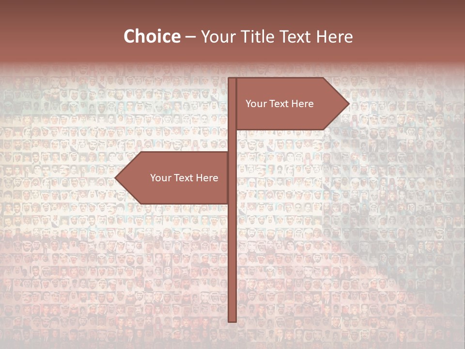 Symbol East Brushy PowerPoint Template