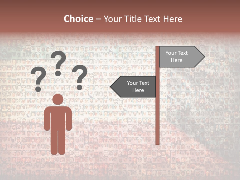 Symbol East Brushy PowerPoint Template