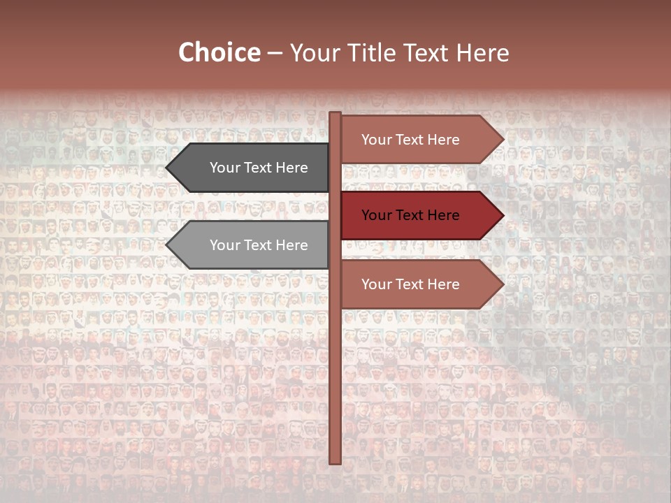 Symbol East Brushy PowerPoint Template