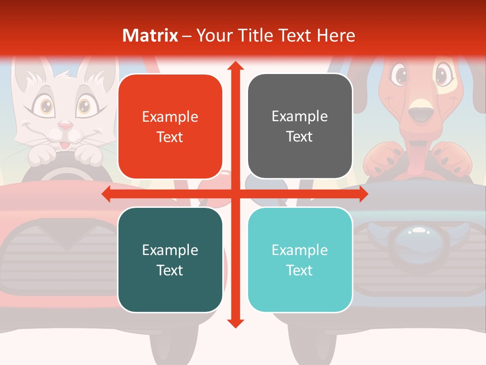 Cartoon Cute Baby PowerPoint Template
