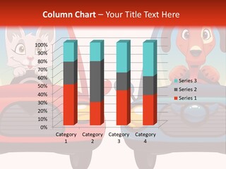 Cartoon Cute Baby PowerPoint Template