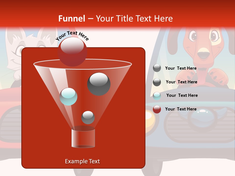 Cartoon Cute Baby PowerPoint Template