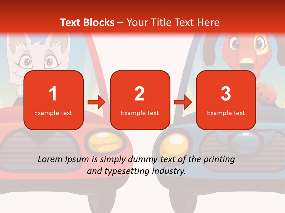 Cartoon Cute Baby PowerPoint Template