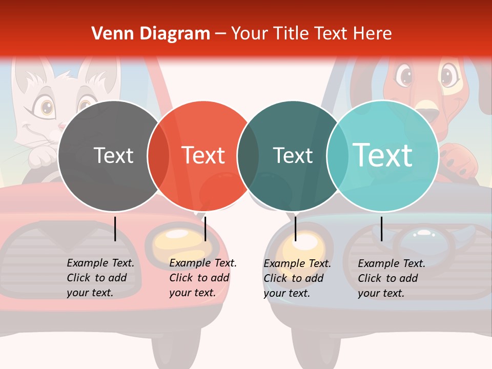 Cartoon Cute Baby PowerPoint Template
