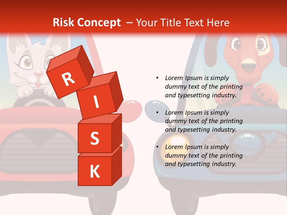 Cartoon Cute Baby PowerPoint Template