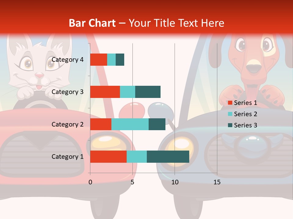 Cartoon Cute Baby PowerPoint Template