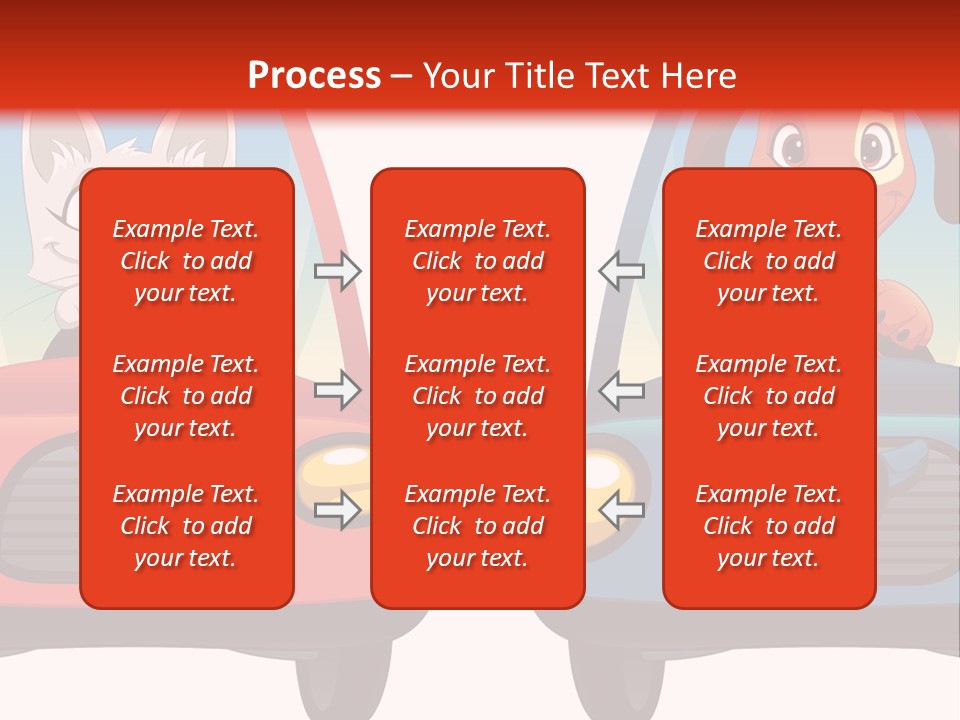 Cartoon Cute Baby PowerPoint Template