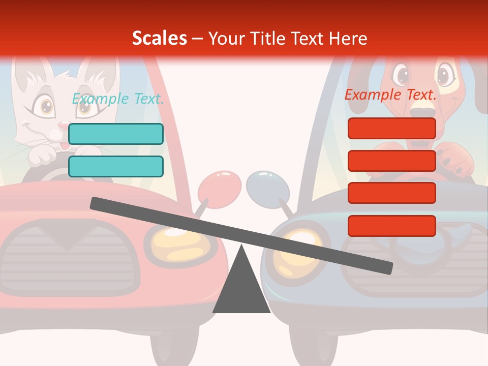 Cartoon Cute Baby PowerPoint Template