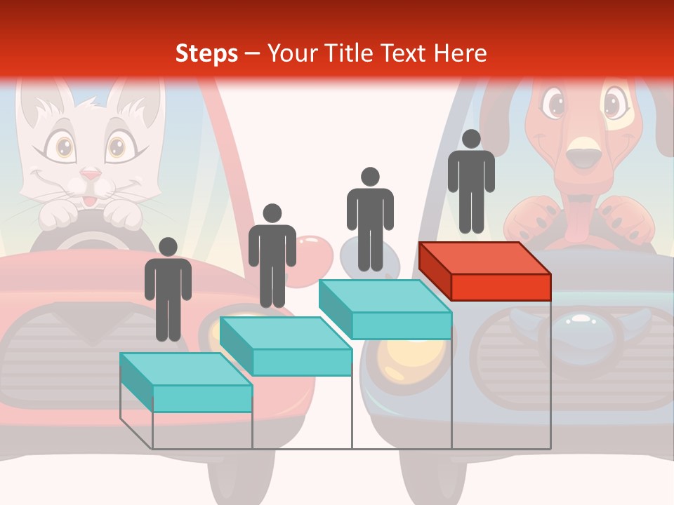 Cartoon Cute Baby PowerPoint Template