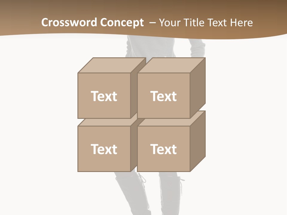 Only Fashion Blond PowerPoint Template