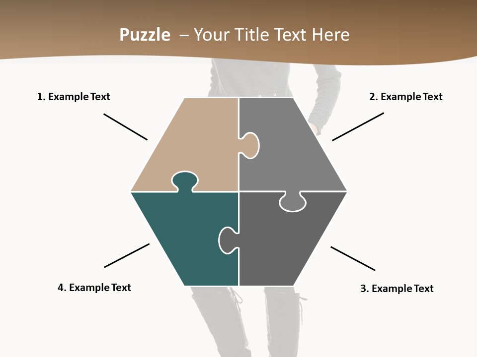 Only Fashion Blond PowerPoint Template