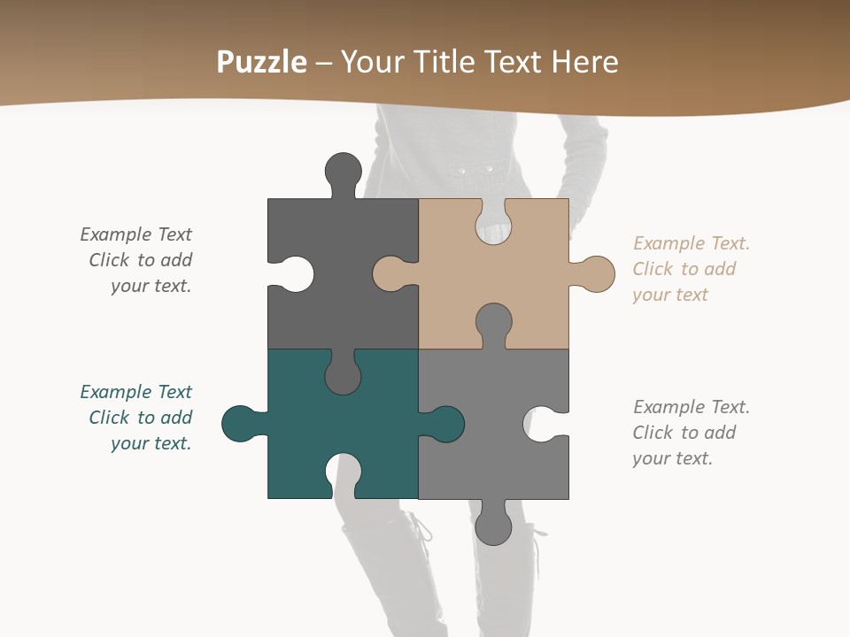 Only Fashion Blond PowerPoint Template