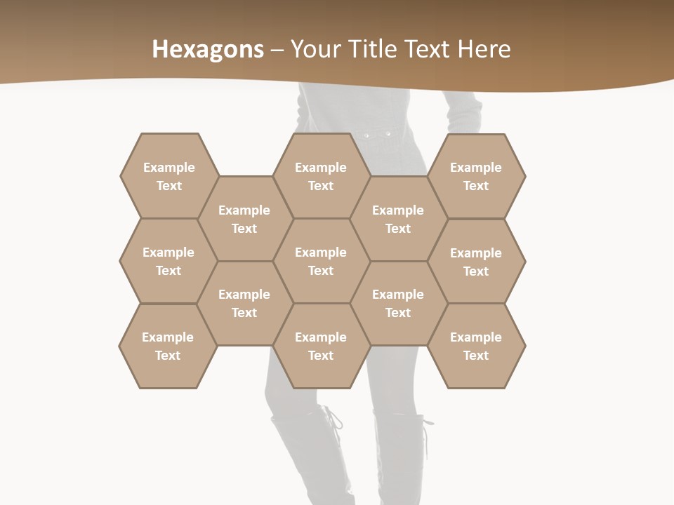 Only Fashion Blond PowerPoint Template