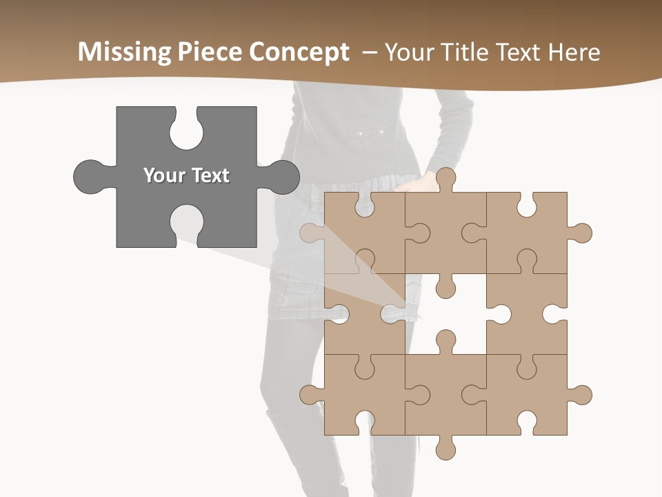 Only Fashion Blond PowerPoint Template