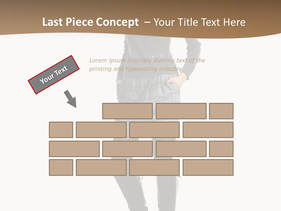 Only Fashion Blond PowerPoint Template