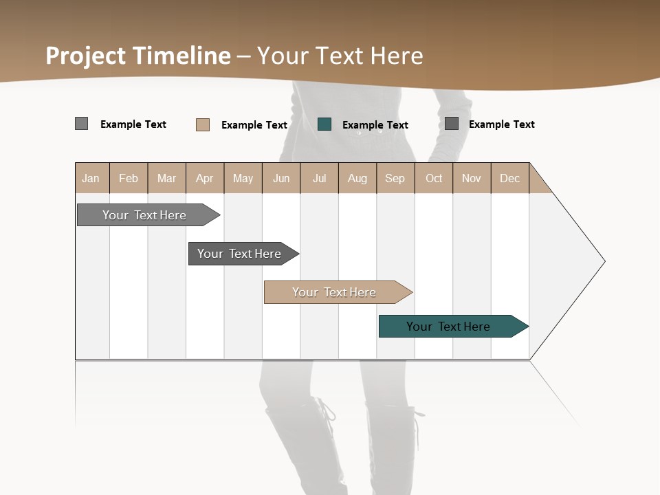 Only Fashion Blond PowerPoint Template