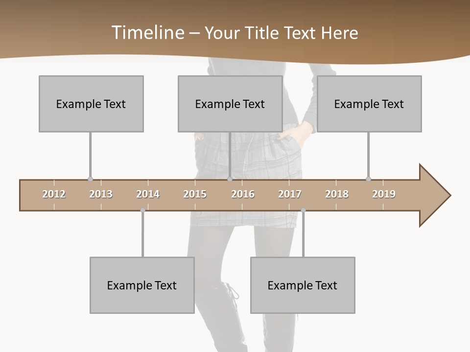 Only Fashion Blond PowerPoint Template