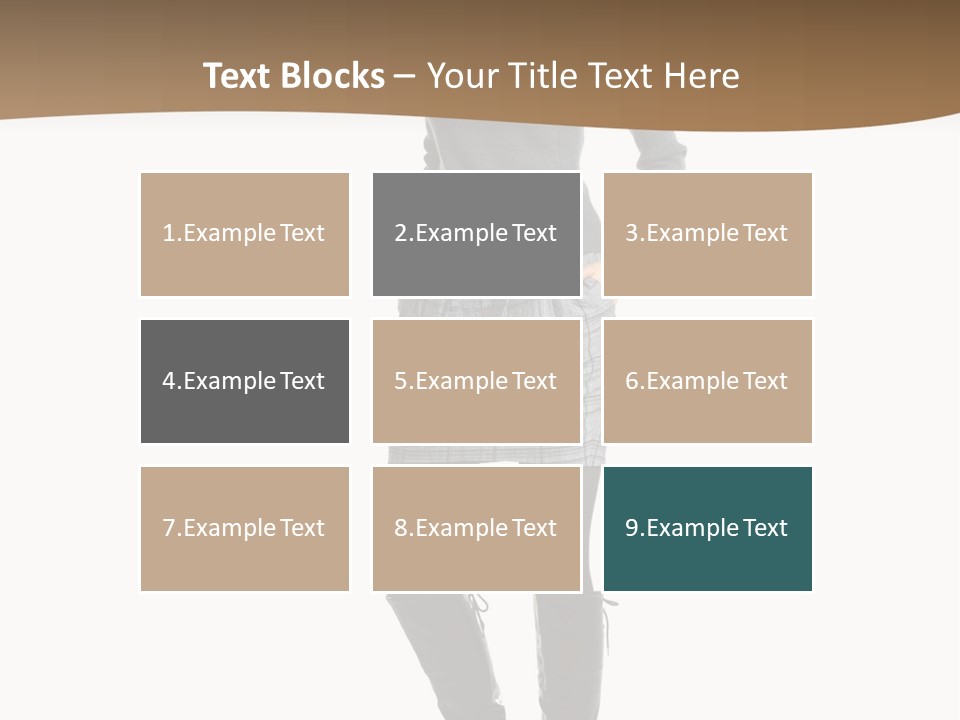 Only Fashion Blond PowerPoint Template