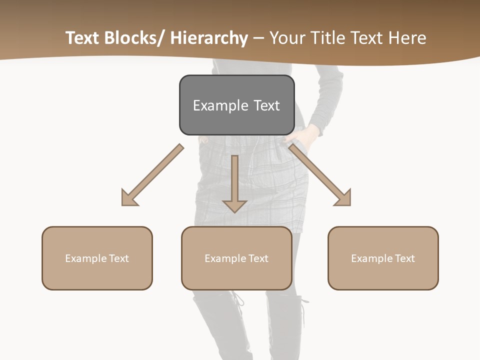 Only Fashion Blond PowerPoint Template