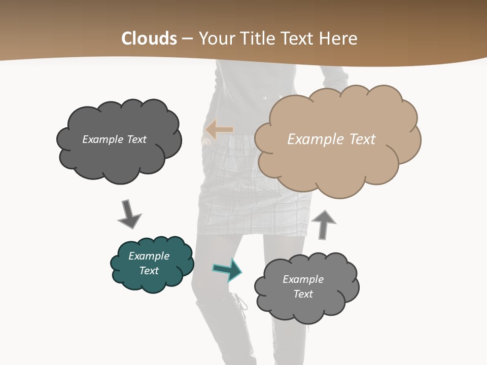 Only Fashion Blond PowerPoint Template