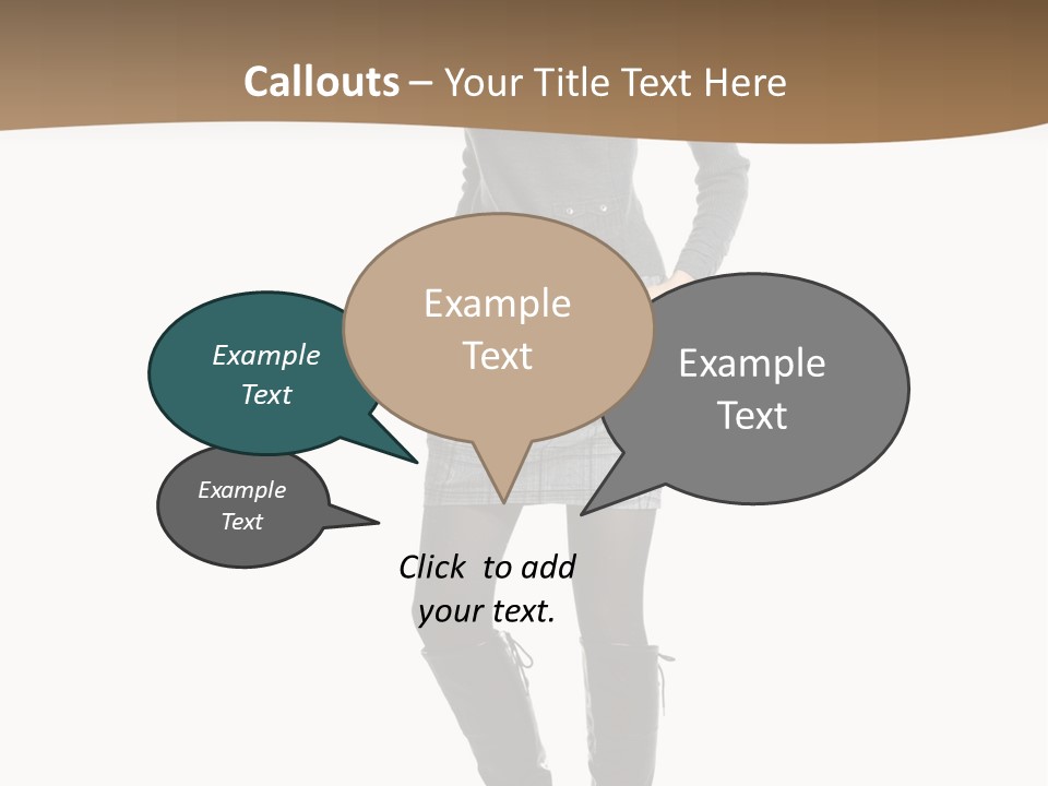 Only Fashion Blond PowerPoint Template