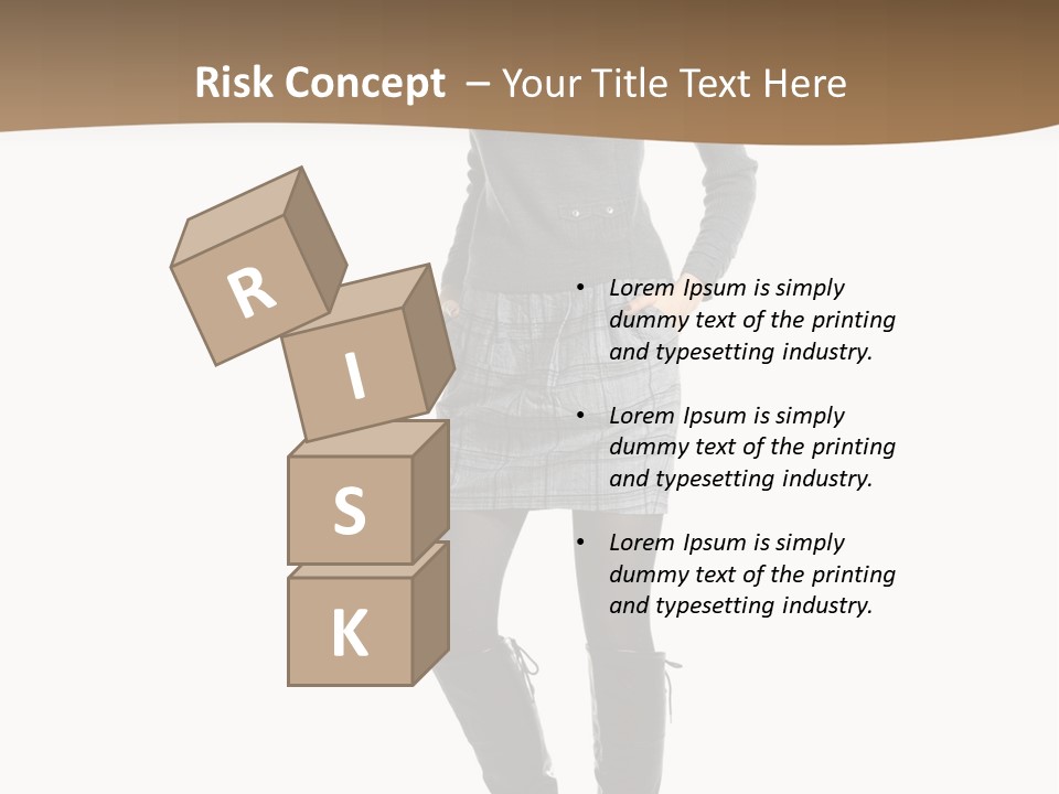 Only Fashion Blond PowerPoint Template