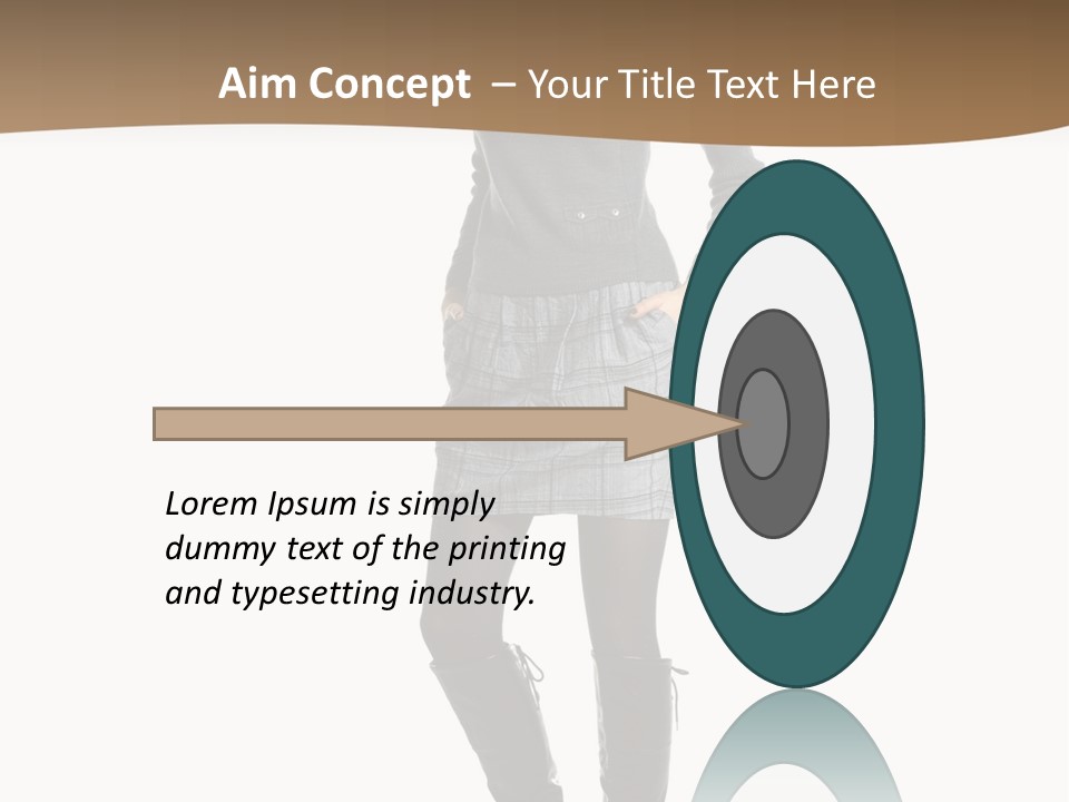 Only Fashion Blond PowerPoint Template