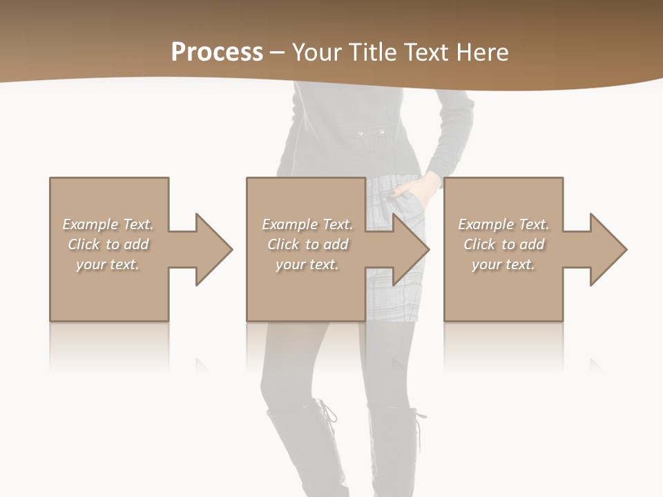 Only Fashion Blond PowerPoint Template