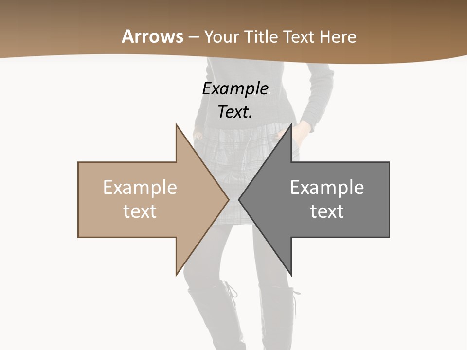 Only Fashion Blond PowerPoint Template