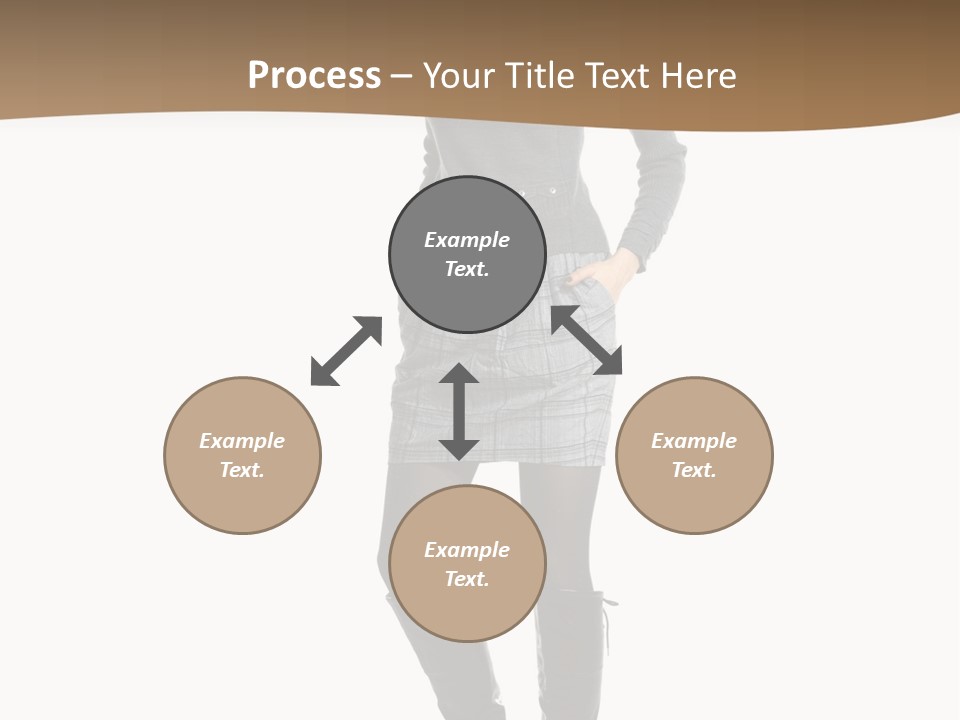 Only Fashion Blond PowerPoint Template