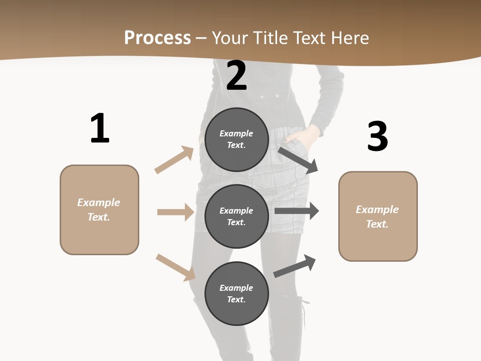 Only Fashion Blond PowerPoint Template