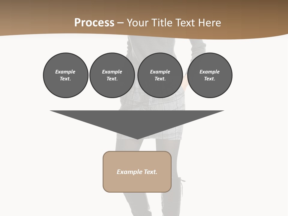 Only Fashion Blond PowerPoint Template