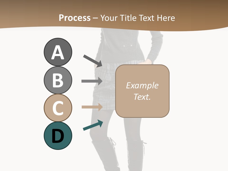 Only Fashion Blond PowerPoint Template