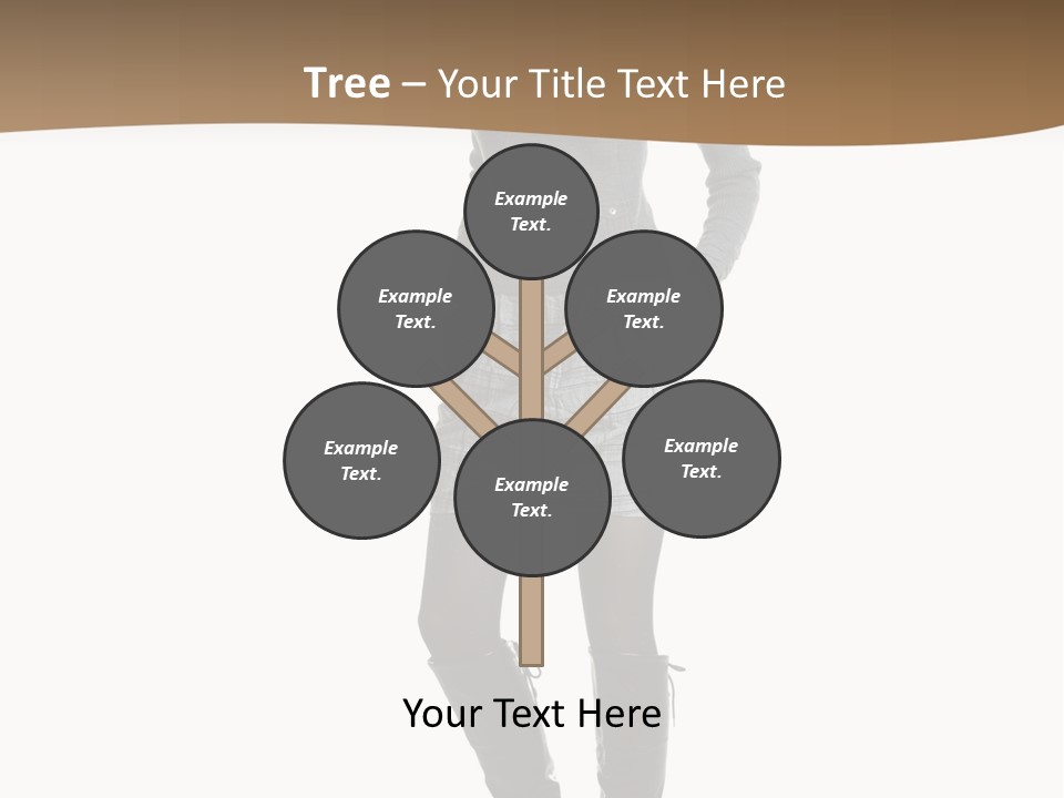 Only Fashion Blond PowerPoint Template