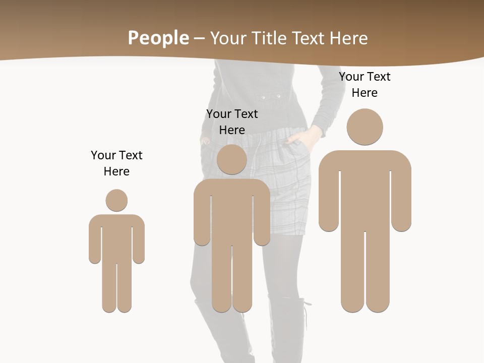 Only Fashion Blond PowerPoint Template