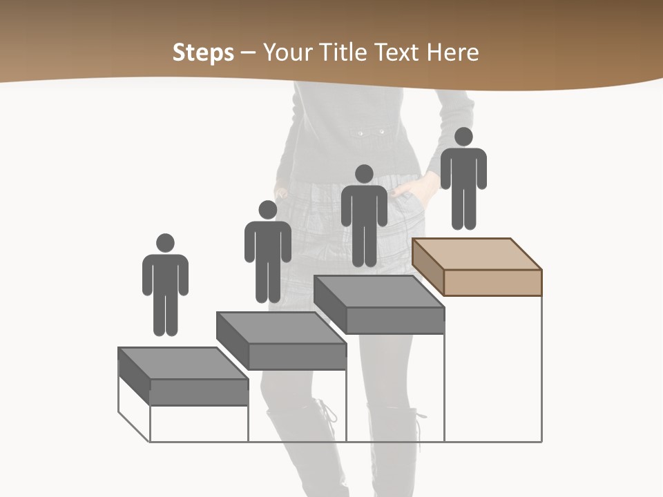 Only Fashion Blond PowerPoint Template