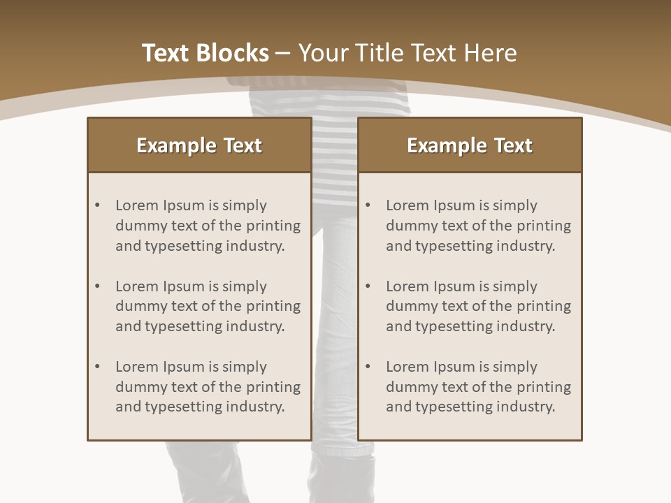 Mouth Fashion Beauty PowerPoint Template