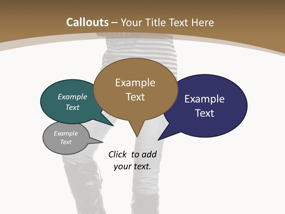 Mouth Fashion Beauty PowerPoint Template