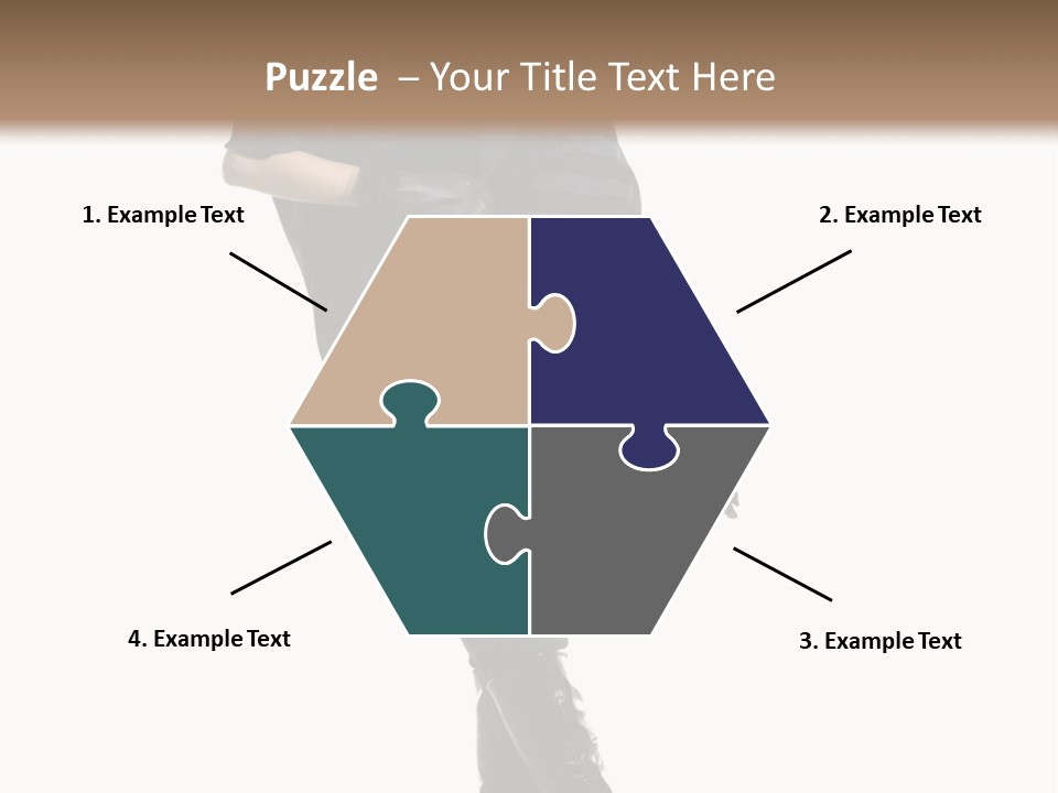 Cheerful Scarf Young PowerPoint Template