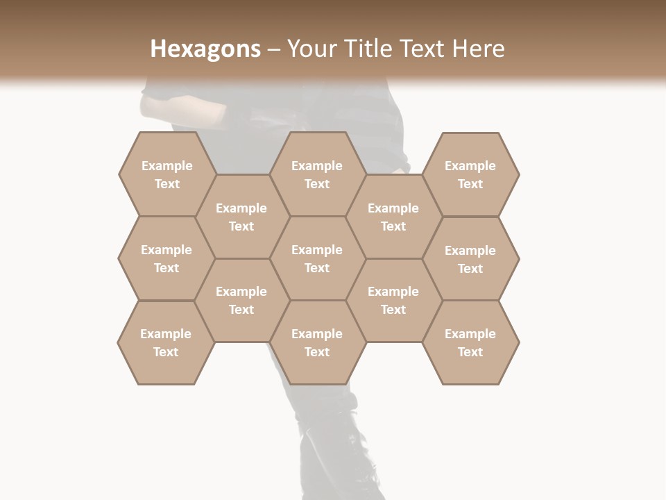 Cheerful Scarf Young PowerPoint Template